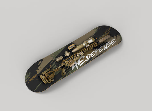 Sniper 50BMG BrushStroke Deck